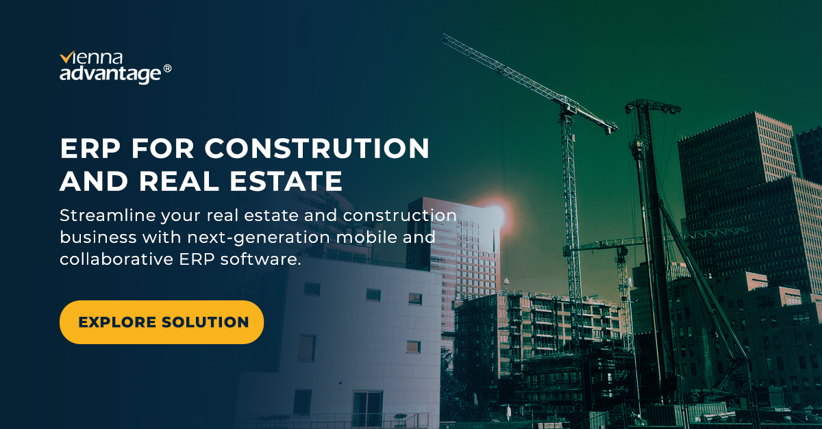 Real Estate ERP, Construction & Property Management Software